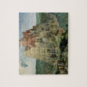 Turm von Babel, 1563 (Öl auf Tafel) Puzzle (Vertikal)