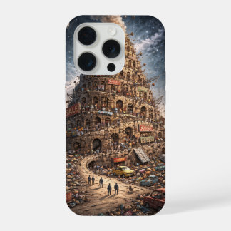 Turm von Babel iPhone 15 Pro Hülle