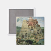 Turm von Babel Magnet (Vorderseite/Rückseite)