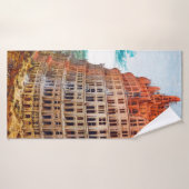 Turm von Babel, Pieter Bruegel der Ältere Badehandtuch (Badehandtuch)