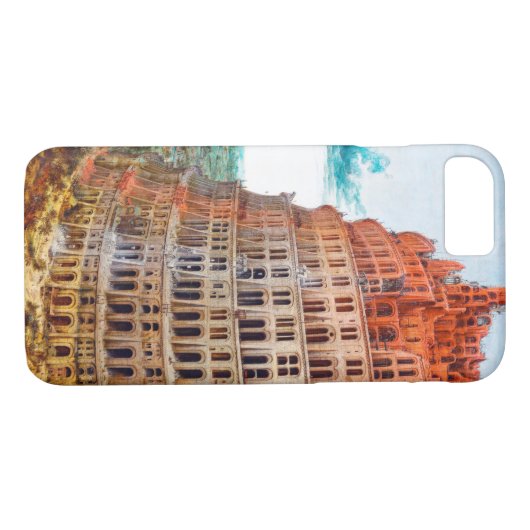 Turm von Babel, Pieter Bruegel der Ältere Case-Mate iPhone Hülle (Rückseite (Horizontal))