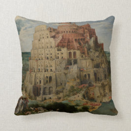 Turm von Babel Pieter Bruegel the Elder Kissen