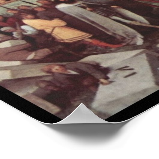 Turm von Babel Poster (Ecke)