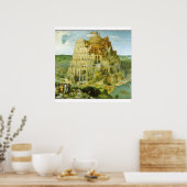 Turm von Babel - POSTER (Küche)