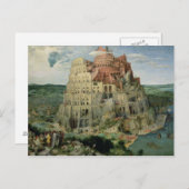 Turm von Babel Postkarte (Vorne/Hinten)