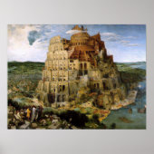 Turm von Babel Print Poster (Vorne)