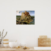 Turm von Babel Print Poster (Küche)