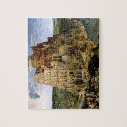 Turm von Babel von Brueghel Puzzle (Vertikal)