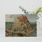 Turm von Babel von Peter Bruegel dem Älteren (Stehend Vorderseite)