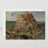 Turm von Babel von Peter Bruegel dem Älteren (Vorne/Hinten)