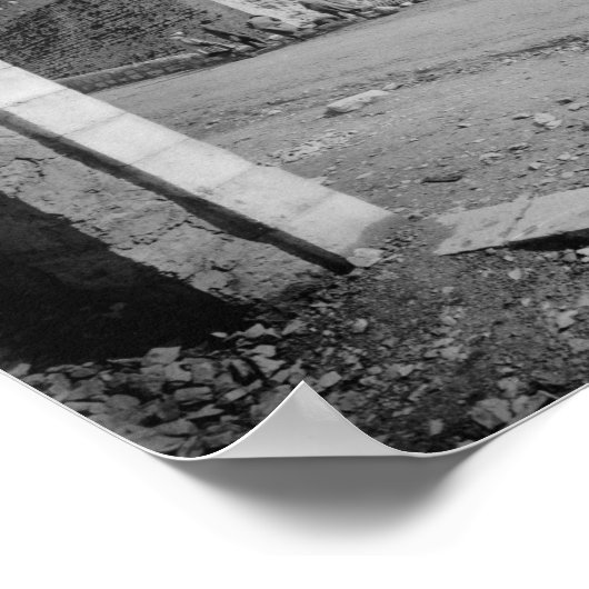 Turm von David in Jerusalem Poster (Ecke)