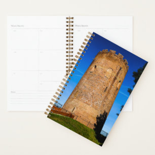 Turm von Kamyenets Belaya Vezha Belarus Planer