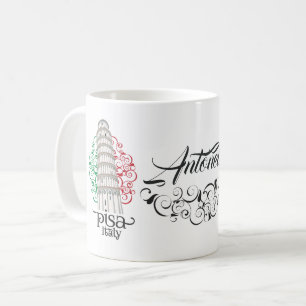 Turm von Pisa Italien für Souvenirsammler Kaffeetasse