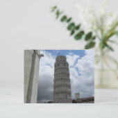 Turm von Pisa, Italien Postkarte (Stehend Vorderseite)