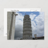 Turm von Pisa, Italien Postkarte (Vorne/Hinten)