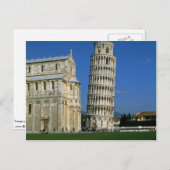 Turm von Pisa, Italien Postkarte (Vorne/Hinten)