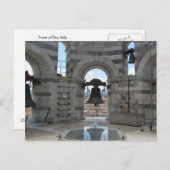 Turm von Pisa, Italien Postkarte (Vorne/Hinten)