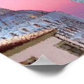 Turm von Pisa Poster (Ecke)