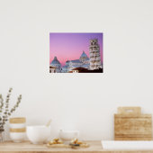 Turm von Pisa Poster (Küche)
