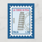 Turm von Pisa Postkarte (Vorderseite)