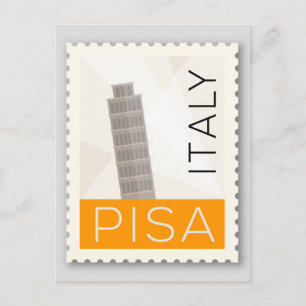 Turm von Pisa Postkarte