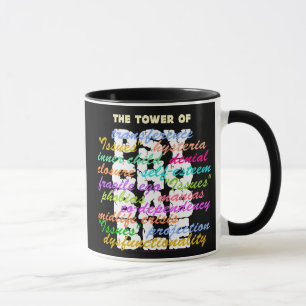 Turm von Psychobabble Tasse
