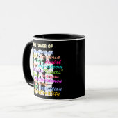 Turm von Psychobabble Tasse (Vorderseite Links)