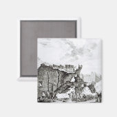 Turm von San Roque, Lissabon Magnet (Vorderseite/Rückseite)