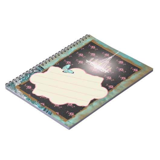 TURMALINE 3 ~ Notebook Notizblock (Linke Seite)