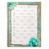 TURMALINE 4 ~ Notebook Notizblock (Vorderseite)