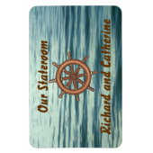 Türmarkierung auf dem Meeresrad Magnet (Vertikal)