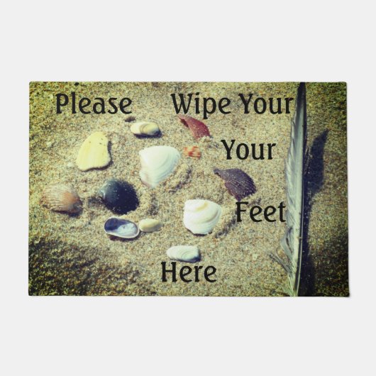 Türmatte Bitte wischen Sie hier Ihre Füße ab. (Vorderseite)
