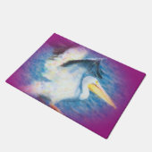 Türmatte des Aquarellpelikans 17 (Schrägansicht)