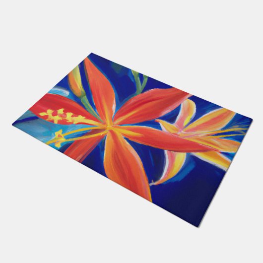 Türmatte für tropische Kunst (Schrägansicht)