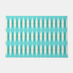 Türmatte im modernen Argyle-Stil der Mitte des Jah