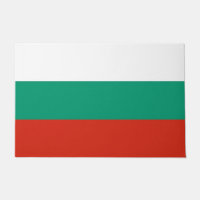 Türmatte mit Flagge Bulgariens