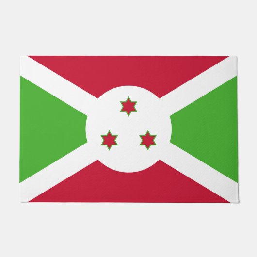 Türmatte mit Flagge Burundis (Vorderseite)