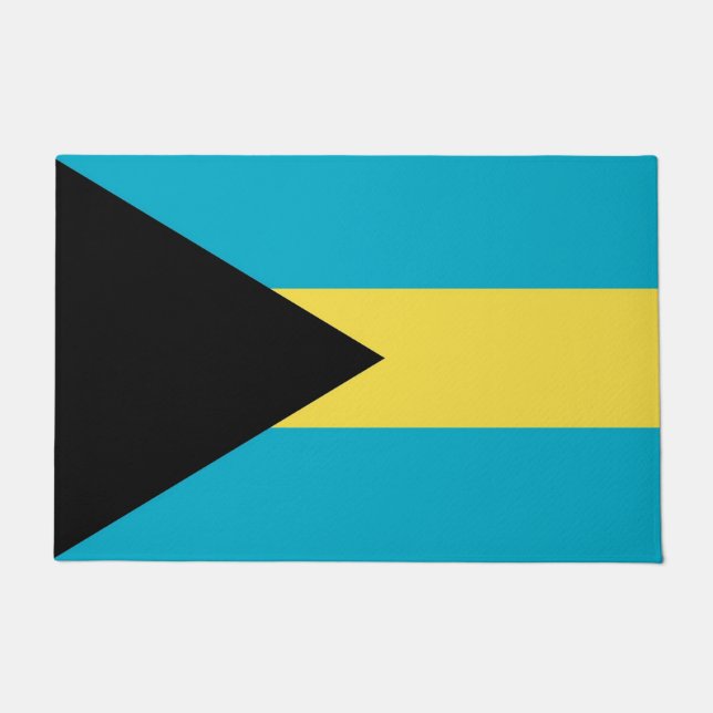 Türmatte mit Flagge der Bahamas (Vorderseite)