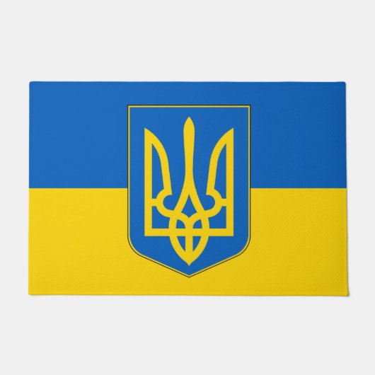 Türmatte mit Flagge der Ukraine (Vorderseite)