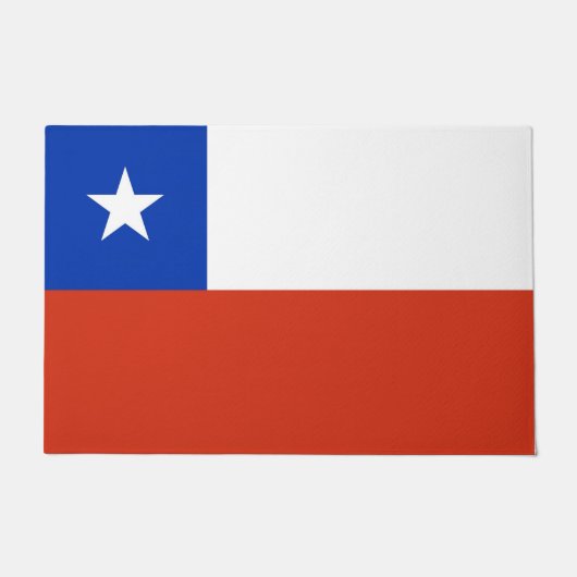 Türmatte mit Flagge des Chilen (Vorderseite)