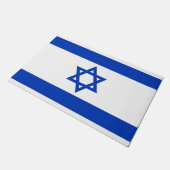 Türmatte mit Flagge Israels (Schrägansicht)