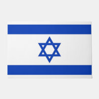 Türmatte mit Flagge Israels
