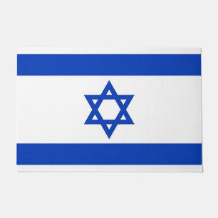 Türmatte mit Flagge Israels