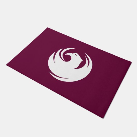 Türmatte mit Flagge von Phoenix City, Arizona (Schrägansicht)