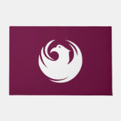 Türmatte mit Flagge von Phoenix City, Arizona (Vorderseite)
