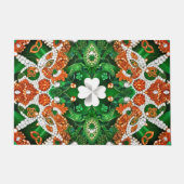 Türmatte mit irischer Farbgestaltung (Vorderseite)