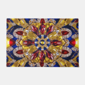 Türmatte mit kolumbianischer Farbgestaltung (Vorderseite)