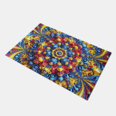 Türmatte mit rumänischer Farbgestaltung (Schrägansicht)