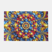 Türmatte mit rumänischer Farbgestaltung (Vorderseite)