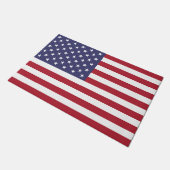 Türmatte mit USA-Flagge (Schrägansicht)